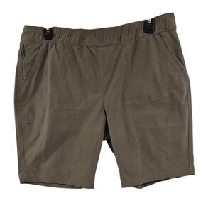 Eddie Bauer Size 10 Green Nylon Shorts